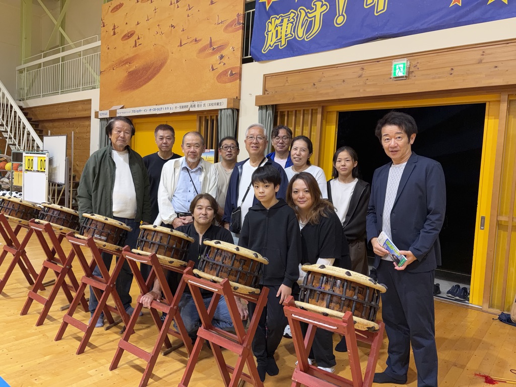 保存会の皆さんとの集合写真